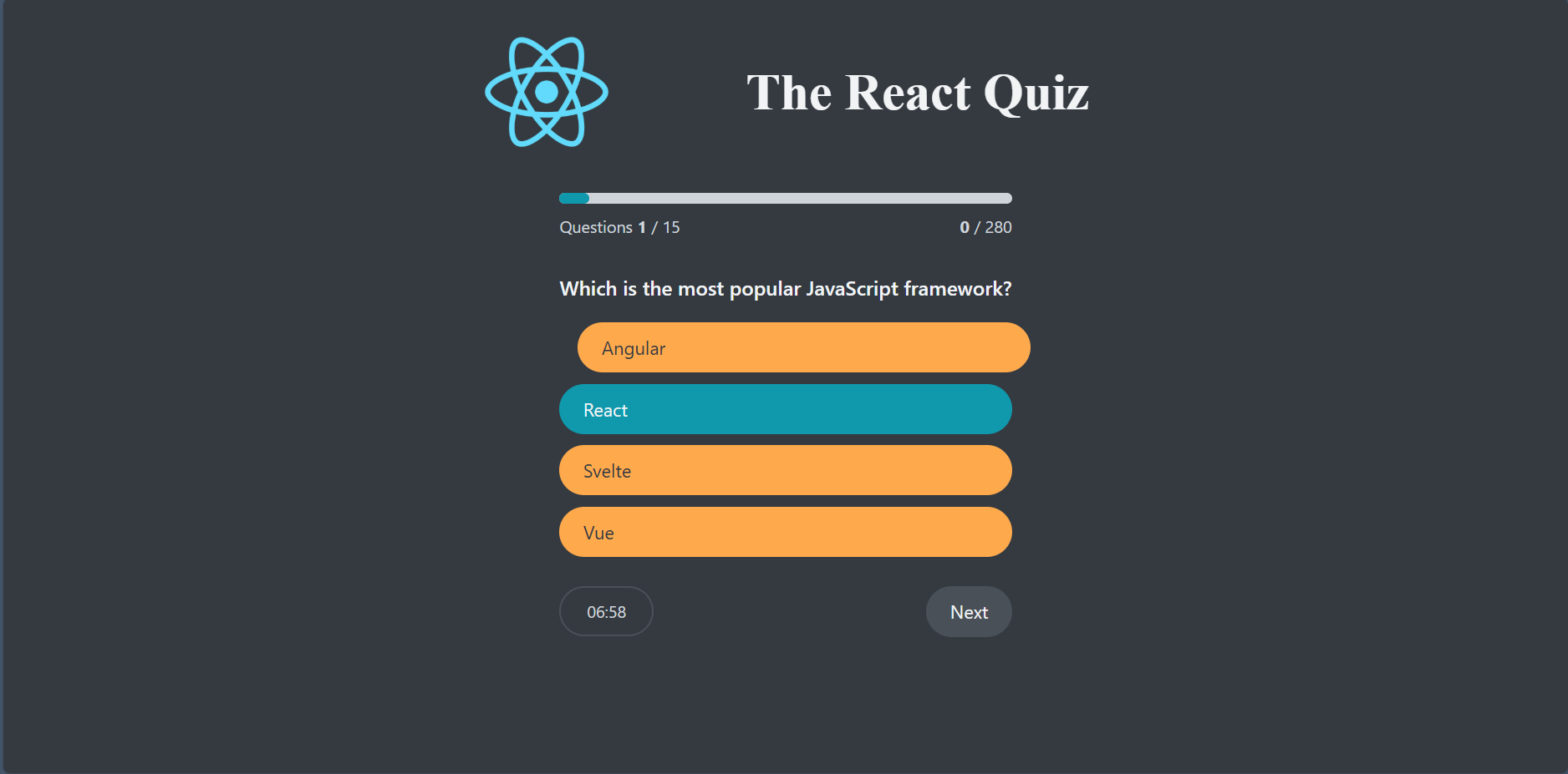 React Quiz